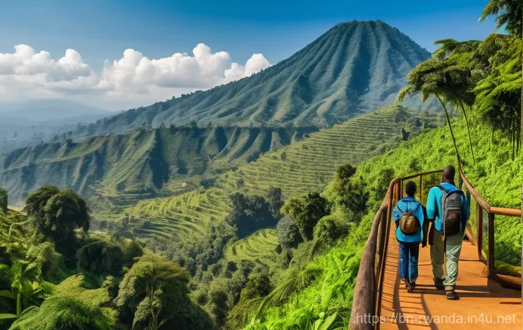 르완다의 부동산 시장 - **Prompt 2: Investment and Economic Growth in Rwanda**
    "A bright, spacious, and modern corporate...