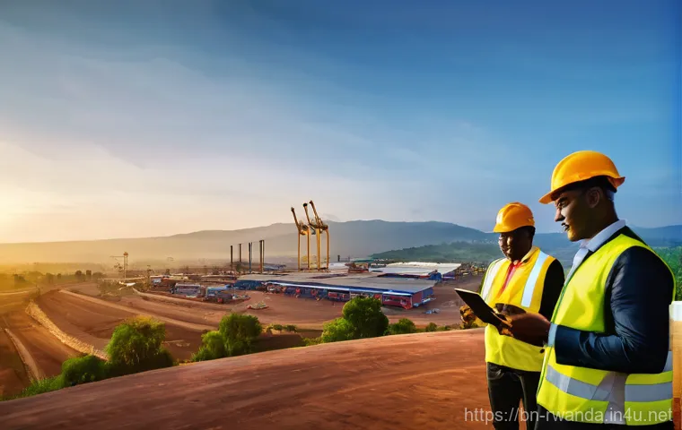 르완다의 물류 시스템 - **Prompt 1: A Glimpse into Rwanda's Digital Logistics Future**
"A vibrant, high-angle shot showc...