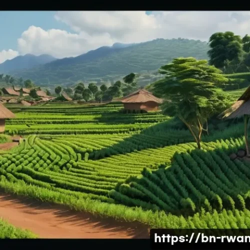 르완다의 주요 민속 마을 - Here are three detailed image generation prompts in English, inspired by the provided text about Rwa...