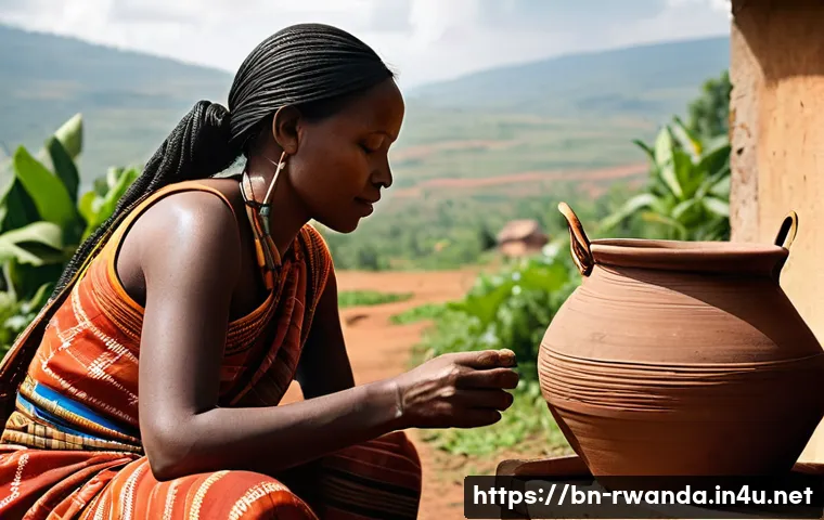 르완다 민속 마을 체험 관련 이미지 1